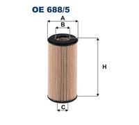 Filtro olio FILTRON OE 688/5 per AUDI Q5 (8RB) 2 2009-2017
