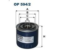 Filtro olio FILTRON OP 594/2 RENAULT SAFRANE I (B54_) 2.5 1992-1996