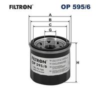 Filtro olio FILTRON OP 595/6