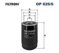 Filtro olio FILTRON OP 626/6 per DAF LF 45 3.92 2001-2006