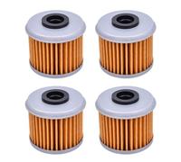 Filtro olio for moto for P-olaris Side X Side 325 Ranger ETX 2016 for 15412-MEB-671 15412-MEN-671 for H-usqvarna 8000 A7019(4pcs Yellow)