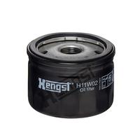 Hengst & Co Filtro olio H11W02 a vite per Renault, Nissan, Alpine