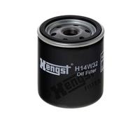 Filtro olio HENGST FILTER H14W32 per TOYOTA YARIS (_P9_)