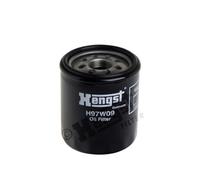 Hengst Filtro olio H97W09 ad avvitamento per Citroën, Mitsubishi, Peugeot, Renault, AIXAM, Bobcat
