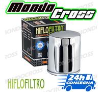 Filtro olio HIFLO Cromato HARLEY DAVIDSON FLHT Electra Glide 2002 (02)
