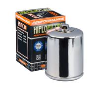 Filtro Olio Hiflofiltro Performance Chrome-HF171CRC Per Moto Ricambi