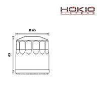 FILTRO OLIO HOKIO BENELLI BN302 ABS EURO 4 300 2017