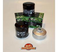 Filtro Olio Honda VFR800 V4 X 2 + Set Di Strumenti Per Chiave. KIT085