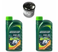 Filtro Olio KN177 Motore Set 10W40 2 Litro per Buell XB12 Tt 1200 XB9 SX 1000