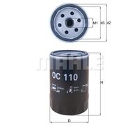 Filtro olio KNECHT OC 110