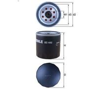 Filtro olio KNECHT OC 1452 FORD USA EDGE 2 2018-