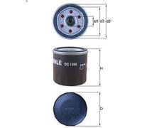 Filtro olio KNECHT OC 1566 per INFINITI EX 2.5 2010-2013