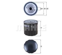 Mahle Original Filtro olio KNECHT OC5