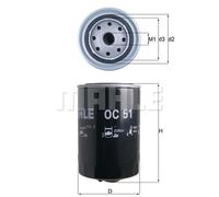 Filtro olio KNECHT OC 51 per VW GOLF 1.9 D