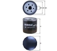 MAGNETI MARELLI filtro olio 154705818560 avvitamento 3/4"-16UNF 2B