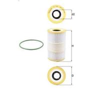 Filtro olio KNECHT OX 1185D per AUDI A4 B8 (8K2) 3 2008-2015