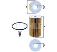 Filtro olio KNECHT OX 127/1D