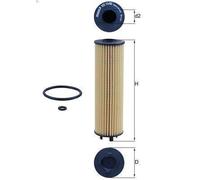 Filtro olio KNECHT OX 1340D per SEAT TARRACO (KN2) 2 2018-2024