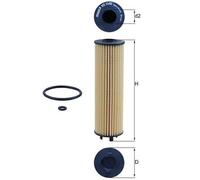 Filtro olio KNECHT OX 1340D per VW TIGUAN (AD1, AX1) 2 2016-2024