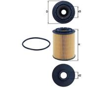 Filtro olio KNECHT OX 160D