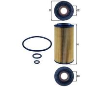 Filtro olio KNECHT OX 179D