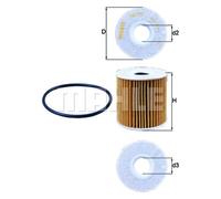 Filtro olio KNECHT OX 192D
