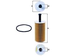 Filtro olio KNECHT OX 193D