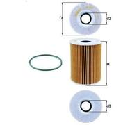 Filtro olio KNECHT OX 254D4 per PORSCHE 911 (991) 3 2017-2019