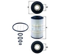 Filtro olio KNECHT OX 345/7D per MERCEDES CLASSE M (W163)