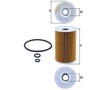 Filtro olio MAHLE KNECHT OX 388D