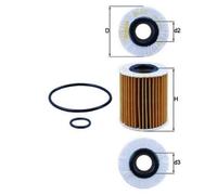 Knecht OX 413D1 Filtro Motore