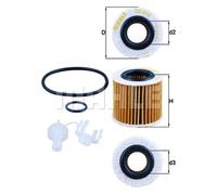 MAHLE OX 416D2 Filtro olio
