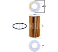 Filtro olio KNECHT OX 441D