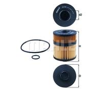 Filtro olio KNECHT OX 563D