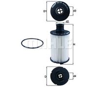 Filtro olio KNECHT OX 774D per LAND ROVER RANGE ROVER 5.0 4x4