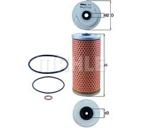 Filtro olio KNECHT OX 92D