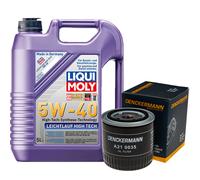 Filtro Olio Liqui Moly Leichtlauf High Tech 5W-40 5L Per VW Lupo Caddy II