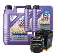 Filtro Olio Liqui Moly Leichtlauf High Tech 5W-40 7L Per VW Lupo Caddy II