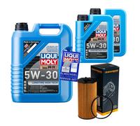Filtro Olio Liqui Moly Longtime High Tech 5W-30 7L Per Jeep Wrangler III 2.8