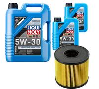 Filtro Olio Liqui Moly Longtime High Tech 5W-30 7L Per Opel Movano Kasten 2.5