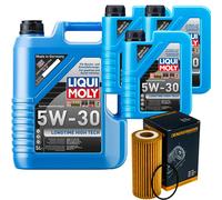 Filtro Olio Liqui Moly Longtime High Tech 5W-30 8L Per Audi A4 Avant 1.8 TFSI