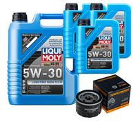 Filtro Olio Liqui Moly Longtime High Tech 5W-30 8L Per Dacia Duster Logan MCV
