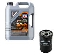 Filtro Olio Liqui Moly Top Tec 4200 5W-30 5L Per Nissan Note 1.4 Micra II