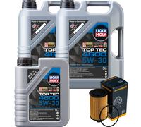 Filtro Olio Liqui Moly Top Tec 4600 5W-30 11L Per Jeep Grand Cherokee IV