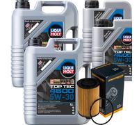 Filtro Olio Liqui Moly Top Tec 4600 5W-30 12L Per Jeep Grand Cherokee IV