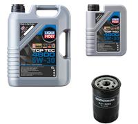 Filtro Olio Liqui Moly Top Tec 4600 5W-30 6L Per Nissan Note 1.4 Micra II