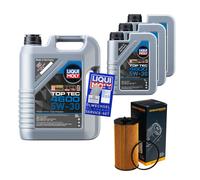 Filtro Olio Liqui Moly Top Tec 4600 5W-30 8L Per Jeep Wrangler III 2.8 CRD
