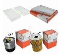 Filtro Olio MAHLE KL 228/2D Interno LA 295/S Aria LX 1850/2 OX 380D