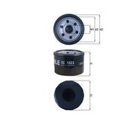 MAHLE ORIGINAL OC 1023 Filtro olio