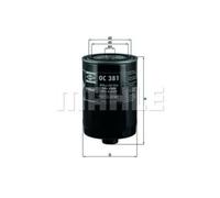 Filtro Olio MAHLE OC 381